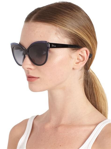 Oversize rectangular sunglasses 